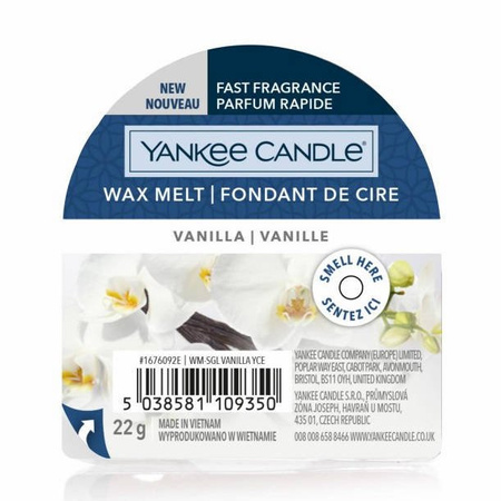 YANKEE CANDLE Vanilla wax melt wosk